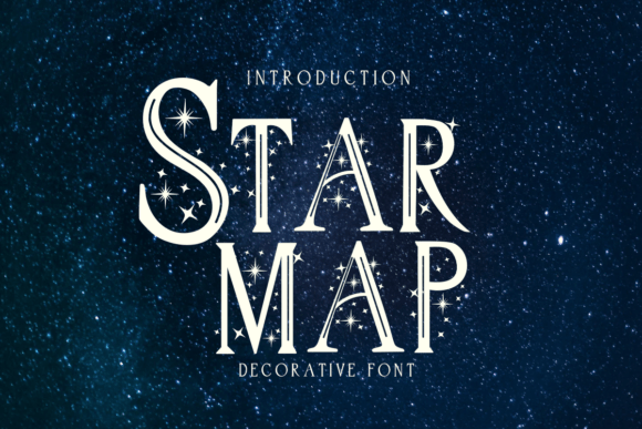 A Review of Star Map: An Editorial Font with Celestial Elegance