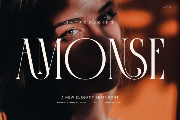 Amonse Elegant Serif: The Typeface for Polished Business Branding