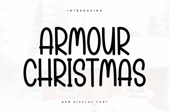 Armour Christmas: A Relaxed Marker Font for Modern Branding