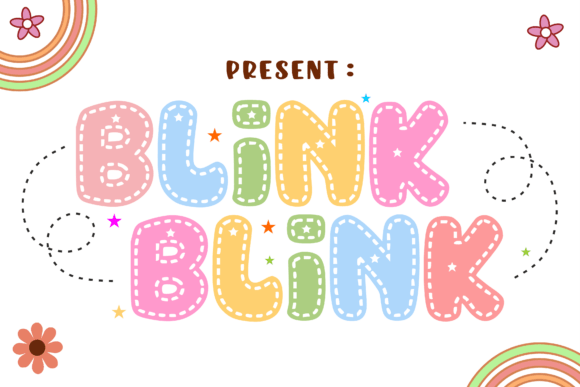 Blink Blink Font: A Playful Display Font for Editorial Joy