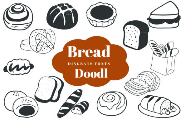 Bread Doodle: The Dingbats Font for Creative Marketers