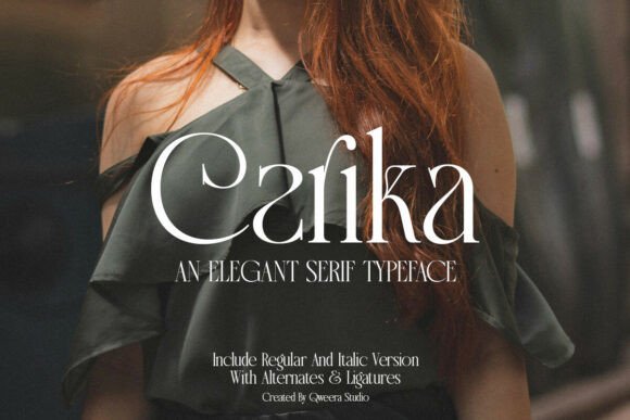 Carika Font: Elegant Serif Typography for Maker Projects