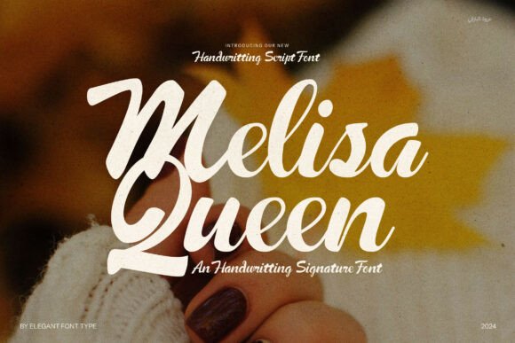 Melisa Queen Script: A Crafting Font for Elegant Products