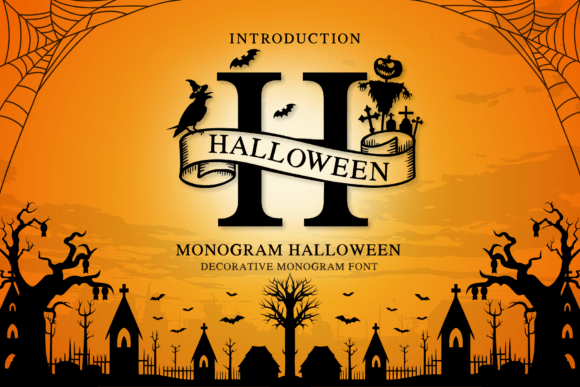 Monogram Halloween: The Spooky Font for Crafters