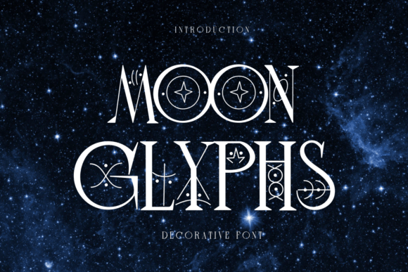 Moon Glyphs Font: Elevating Editorial Design with Celestial Typography
