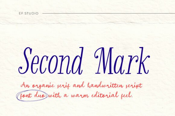 Second Mark Duo: The Strategic Font System for Brand Visuals