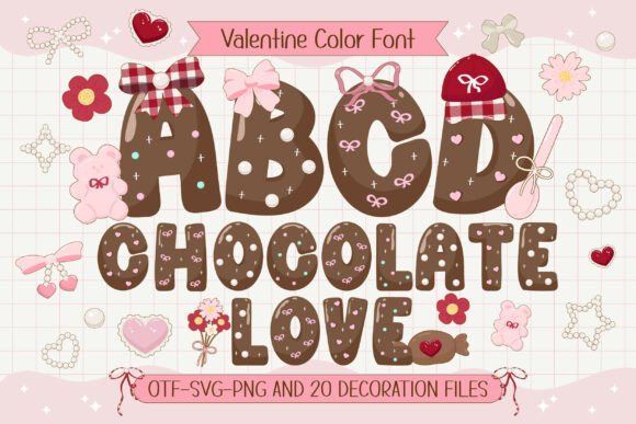 The Chocolate Love Font for Sweet & Sophisticated Branding