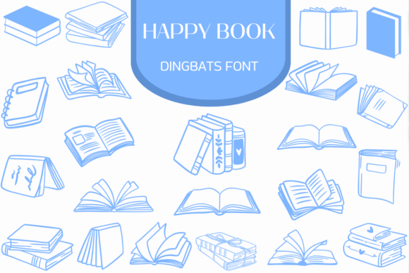The Happy Book Font: A Versatile Dingbats Typeface for Branding