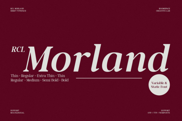 The Morland Font: Your Secret Weapon for Premium Craft Designs