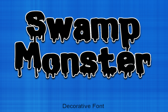 The Swamp Monster Font for Creative Branding Projects