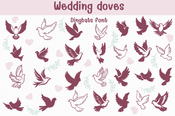 Wedding Doves: A Typographic Tool for Creating Cohesive Brand Stories